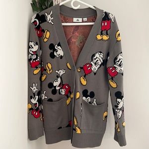 Disney classic Mickey Mouse button up knit cardigan